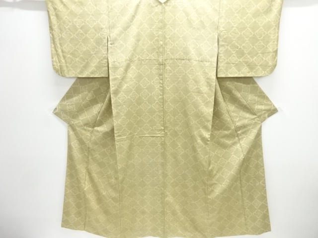 JAPANESE KIMONO / ANTIQUE KIMONO / SILK / TSUMUGI / SPIRAL